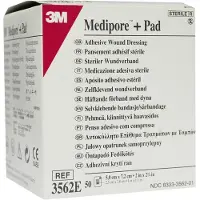 3M MEDIPORE+Pad steriler Wundverband 3562E 50 St Verband