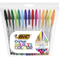 BIC Cristal Multicolor Kugelschreiber 15er-Pack