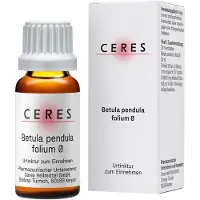CERES Heilmittel GmbH Ceres Betula Pendula folium Urtinktur 20 ml
