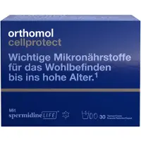 Orthomol VET Cellprotect - für das Wohlbefinden bis ins hohe Alter - mit Spermidin, Coenzym Q10 und Polyphenole - Granulat/Tabletten/Kapsel, 30 g Tagesportionen