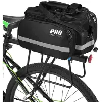 PRO SPORT Wasserdichte Hintertasche mit Regenschutz Lights