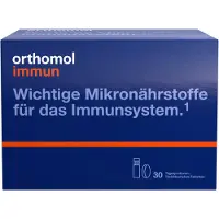 Orthomol VET Immun Trinkfläschchen/Tabl.Kombipack. 30 St Trinkampullen