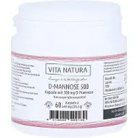 Vita Natura D-mannose Kapseln 500 mg 60 St