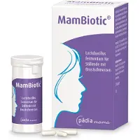 Pädia GmbH MamBiotic für Stillende mit Brustschmerzen Kapseln, 21 St. Kapseln