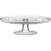 Iittala Tortenplatte Kastehelmi Klar 31,5 cm