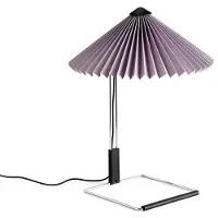 HAY Matin Tischleuchte S Lavender/Mirror - , dimmbar, Violett, für Wohnzimmer, Metall