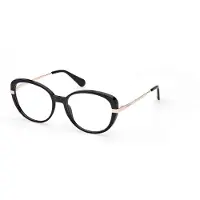 Max & Co Damen MO5112 001 Rahmen von BRILLEN Injiziert Schwarz Schmetterling Normal
