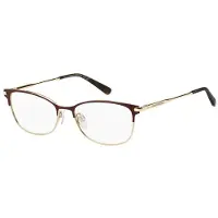 Tommy Hilfiger Damen TH 1958 E28 Rahmen von BRILLEN Stahl Bordeaux/Gold Quadratisch