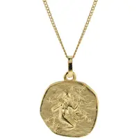 Trendor 41920-09 Halskette mit Sternzeichen Jungfrau Gold 333/8K Ø 16 mm