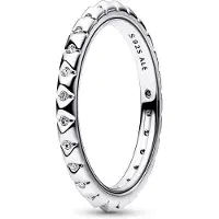 Pandora 192800C01 Silberring für Damen Pyramiden