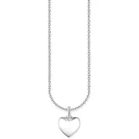 Thomas Sabo KE2234-001-21-L45V Damen-Halskette mit Herz-Anhänger Silber