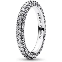 Pandora 192627C01 Damen-Ring Zeitloses Pavé Silber