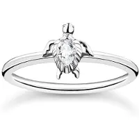 Thomas Sabo TR2401-051-14 Damen-Ring Silber Schildkröte