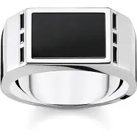 Thomas Sabo TR2387-027-11 Herrenring Silber/Schwarz