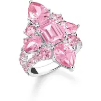 Thomas Sabo TR2441-051-9 Damen Cocktailring Pink Silber