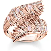 Thomas Sabo TR2409-323-9 Damenring Phönix-Flügel Roségoldfarben