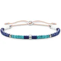 Thomas Sabo A2065-775-7-L20v Unisex-Armband mit blauen Steinen
