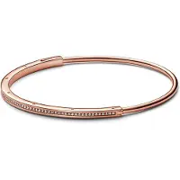 Pandora 582313C01 Damenarmreif I-D Pavé Roségoldfarben