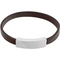 Calvin Klein 35000415 Herren-Armband Architectural Lines Edelstahl Braun