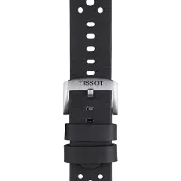 Tissot T852046810 Uhrenarmband 22 mm Leder Schwarz
