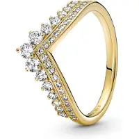 Pandora 167736C01 Damenring Wish Tiara Goldfarben