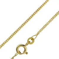 Trendor 75182 Halskette 585 Gold / 14 Karat Panzerkette 1,4 mm breit
