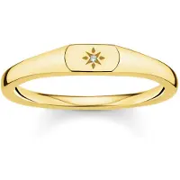Thomas Sabo TR2314-414-14 Siegelring für Damen goldfarben