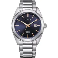 Citizen BI5110-54H Herren-Armbanduhr Quarz Blau/Roségoldfarben