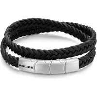 Police Herren Police Lederarmband PEAGB0037404