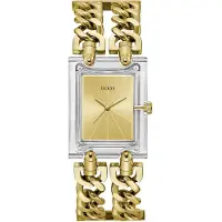 GUESS Mod Heavy Metal Damenuhr Golden Frau Golden One Size