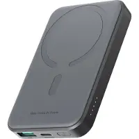 JOYROOM JR-W020 Mini, 5000 mAh, Lithium-Ion (Li-Ion), Quick Charge 2.0, Kabelloses Aufladen, 20 W, Schwarz