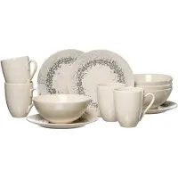 Ritzenhoff & Breker Kaffeeservice "Cecina", (Set, 12 tlg.), Geschirr-Set, seidig schimmernde Farbglasur