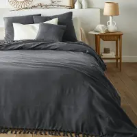 La redoute interieurs Tagesdecke Nedo Mit Fransen, Baumwolle