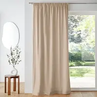 La redoute interieurs Vorhang Aus Reiner Baumwolle Mit Gerafftem Galon, Scenario 350 x 135 cm