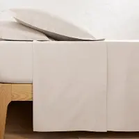 La redoute interieurs Unifarbenes Leintuch Aus Polybaumwolle Scenario