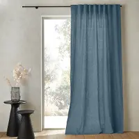 AM.PM Vorhang Private Mit Faltenband, Gewaschenes Leinen 140 x 220 cm