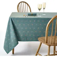 So'home Bedruckte Tischdecke Fleckenschutz Weihnachten Nordic Star