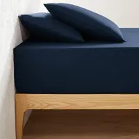 La redoute interieurs Einfarbiges Fixleintuch Scenario Aus Baumwolle, Steg 32 Cm