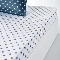 La redoute interieurs Getupftes Fixleintuch Clarisse, Flanell