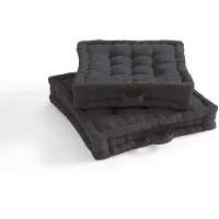 La redoute interieurs Bodenkissen Scenario, Recycelte Baumwolle