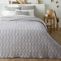 La redoute interieurs Gesteppte Tagesdecke Scenario Mit Zickzack-muster, Baumwolle 230 x 250 cm