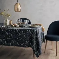La redoute interieurs Tischdecke Longina, Blumenmuster, Gewaschene Baumwolle