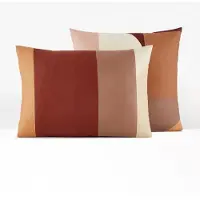 La redoute interieurs Kissenbezug Marjorie, Gewaschener Bauwollsatin 50 x 70 cm