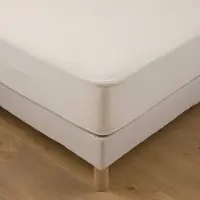 La redoute interieurs Matratzenschutz, Aus Bio-baumwolljersey, Wasserabweisend, Max. Höhe 22 Cm