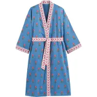 La redoute interieurs Bademantel Alanis, Gemusterter Jersey/frottee 34/36 (FR) - 32/34 (DE)