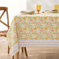 La redoute interieurs Bedruckte Tischdecke Cyrille, Vorgewaschene Baumwolle 150 x 300 cm