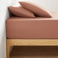 La redoute interieurs Einfarbiges Fixleintuch Scenario Aus Baumwolle, Steg 32 Cm