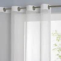 So'home Vorhang Limpo, Aufhängung Mit Ösen
