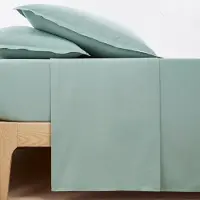 La redoute interieurs Bettlaken Scenario, Uni, Baumwollperkal 270 x 290 cm