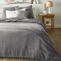 La redoute interieurs Tagesdecke Nedo Mit Fransen, Baumwolle